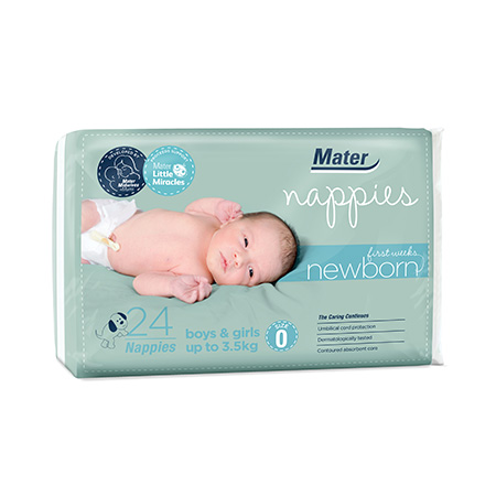 Introducing Mater Nappies - Newborn First Weeks 