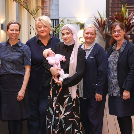 Mater Mothers' Parenting Support Centre celebrates 10,000th patient 
