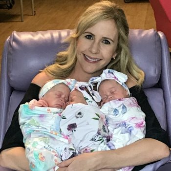 Triple delight in time for Mother’s Day