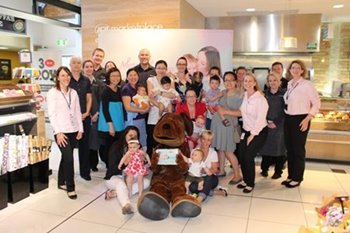 Mater's Mothers' Group morning tea at IGA Marketplace Greenslopes